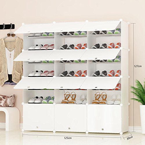 JOISCOPE Portable Shoe Storage Organzier Tower