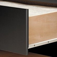 Prepac Tall Twin Sonoma Platform Storage Bed