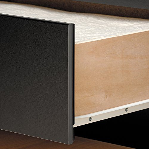 Prepac Tall Twin Sonoma Platform Storage Bed