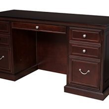 Martin Furniture Fulton 61" Space Saver Double Pedestal Desk