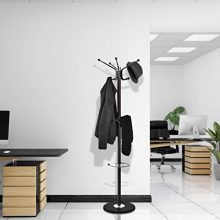 Tangkula Metal Coat Rack, Free Standing Display Hat Rack