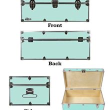 C&N Footlockers Happy Camper Storage Trunk - Summer Camp Chest