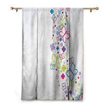 SEMZUXCVO Room Dark Black Insulated Roman Blind Colorful Home Decor