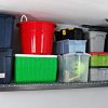 MonsterRax - 2x8 Overhead Garage Storage Rack - Height Adjustable Steel