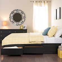 Prepac Full Mate's Platform Storage Bed