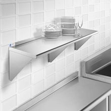 GRIDMANN NSF Stainless Steel Kitchen Wall Mount Shelf Commercial Restaurant