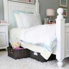 The Basket Lady Under The Bed/Basic Wicker Storage Basket