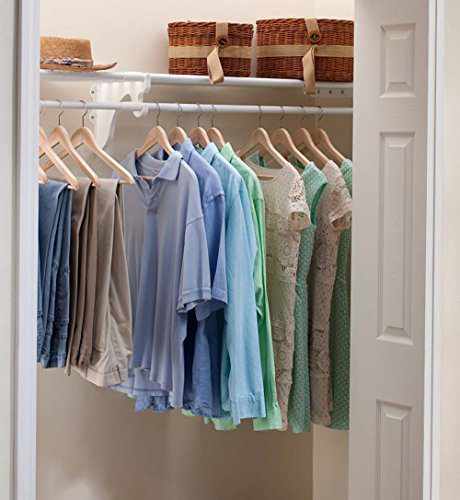 EZ SHELF Expandable Closet Shelf & Rod with No Brackets