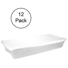 STERILITE 41 Quart Under The Bed Latch Tote Storage Box