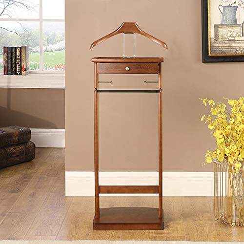 Proman Products Kingsman Valet Stand, Medium Walnut
