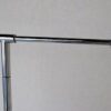 Collapsible/Folding Rolling Clothing/ Garment Rack Salesman's Rack