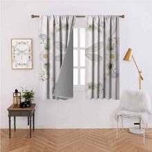 Mannwarehouse Dragonfly Polyester Curtain Vintage Retro Farm Life