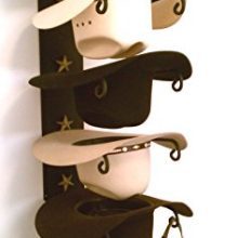Mark Christopher Collection American Made Cowboy Hat Holder Star Black