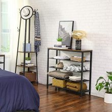 VASAGLE Shoe Rack, 5-Tier Shoe Storage Organizer