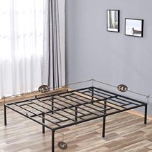 Bed Frame Full 14 Inch Heavy Duty Metal Bed Frame Mattress Frame