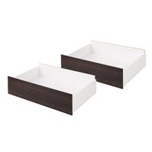 Prepac Select, Espresso Storage Drawers on Wheels