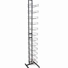 FixtureDisplays 12-Tier Caps Display Rack Baseball Hat Headwear Rack Floor