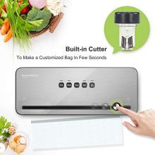 Bonsenkitchen Vacuum Packing Machine for Foods, Vacuum Sealer