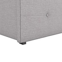 DHP Rose Upholstered Platform Bed with Under Bed Storage & Wooden Slats - Perfect for Modern Bedrooms!