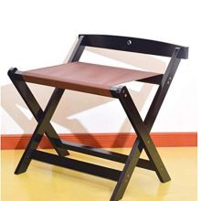 Solid Wood Luggage Racks are Durable and Foldable for Storage