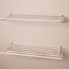 HyLoft 36-by-18-Inch Wall Shelf with Hanging Rod