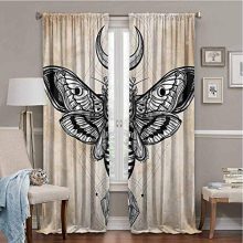 SONGDAYONE Outdoor Curtain Fantasy House Decor Privacy Protection