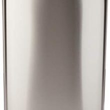 AmazonBasics Rectangle Soft-Close Trash Can with Steel Bar Pedal