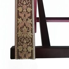 Guest Room Style – FixtureDisplays Mahogany Luggage Rack with Tapestry Webbing