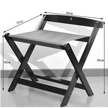 Solid Wood Luggage Racks are Durable and Foldable for Storage