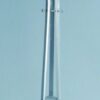 King's Brand Silver/Chrome Finish Metal Coat Rack