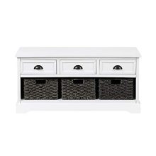 Storage Benches for Entryway with Drawers, WeYoung Homes Collection