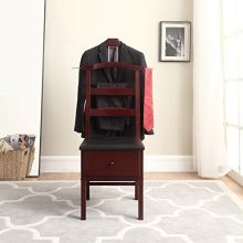 Proman Products Chair Valet, Mahogany