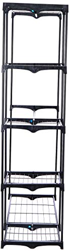 Whitmor Deluxe Double Rod Freestanding Closet Heavy Duty Storage