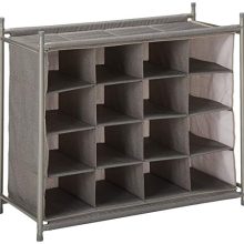 neatfreak Stackable Shoe Organizer, Grey