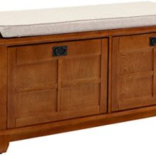 Crosley Furniture Adler Entryway Bench - Warm Oak