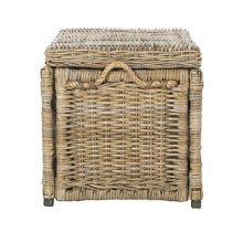 happimess Jacob 30" Wicker Storage Trunk, Natural