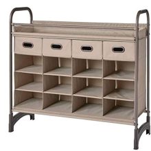 Declutter Your Space with the Neatfreak 16-Cubby Shoe and Accessory Organizer