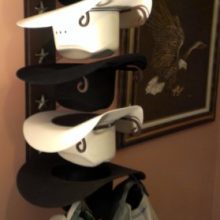 American Made Cowboy Hat Holder Star