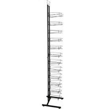 FixtureDisplays 12-Tier Caps Display Rack Baseball Hat Headwear Rack Floor