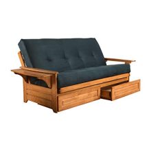 Lakeshore Complete Futon - Drawers, Frame and Mattress Set