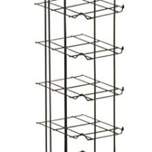 SSWBasics Black Countertop Hat Rack