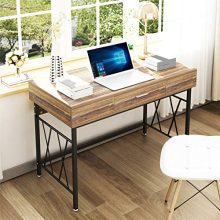 Computer Desk with Drawer 47" Executive Desk Writing Office Desk