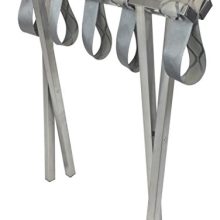 Wholesale Hotel Products Brushed Stainless Steel Luggage Rack