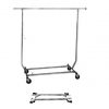 Collapsible/Folding Rolling Clothing/ Garment Rack Salesman's Rack
