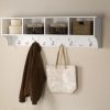 Prepac 60" Hanging Entryway Shelf, White