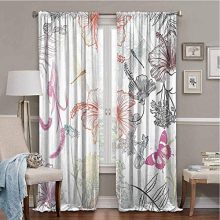 SONGDAYONE All Season Insulation Country Decor Privacy Protection Floral