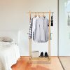 LANGRIA Foldable Bamboo Clothes Laundry Rack