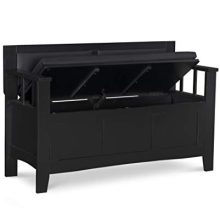 Linon  Carlton Padded Bench