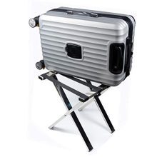 PANYFDD Stainless Steel Luggage Rack Folding Luggage Rack Suitcase