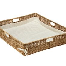 Maximize Space with the Hand Woven Under-Bed Basket – Perfect Storage Solution